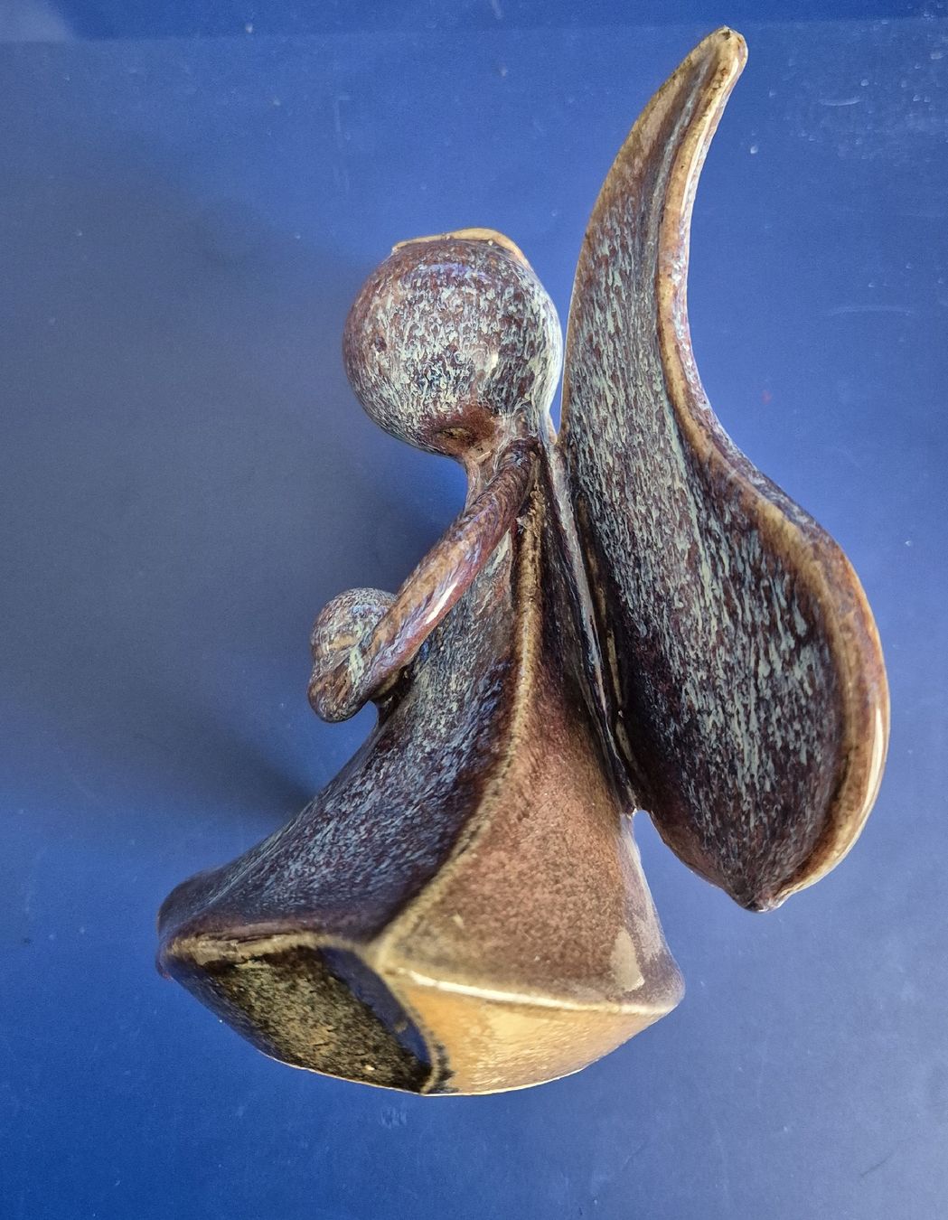 Statuette: Engel Keramik, Farbe blau – Nuovo (secondo la descrizione) da Wettingen venduto da ros_s7sq 2