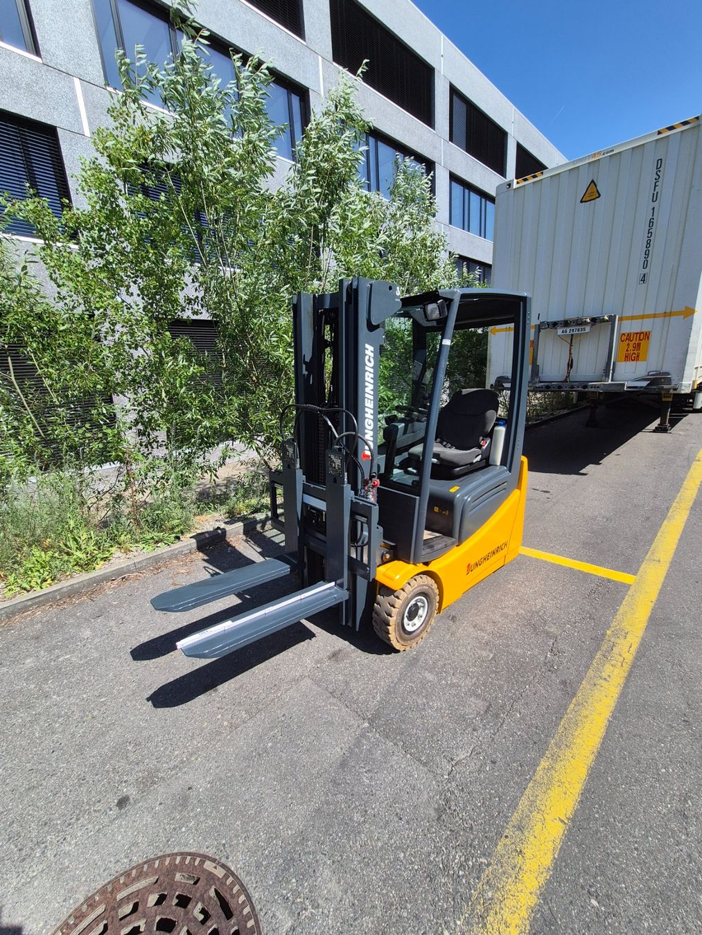 Jungheinrich Carrelli elevatori e a forche: Stapler Jungheinrich EFG-215 – Usato da Aarau venduto da LM-Handel