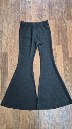 Black glitter bellpants from Sleeper size S