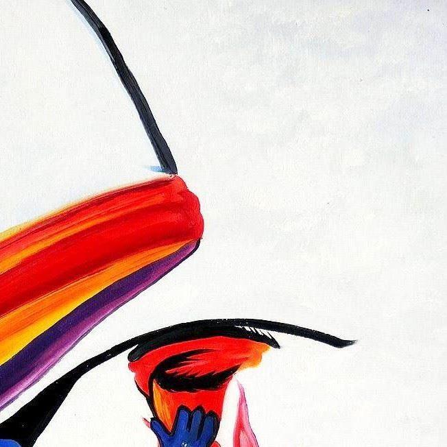 Riproduzioni & Creazioni: Modern Art - Visage fade to colour – Nuovo (secondo la descrizione) da Larnaca venduto da KunstDepot24 3