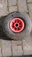 Schubkarrenrad 3.00-4 260x85 mm rot Kunststoff gebraucht