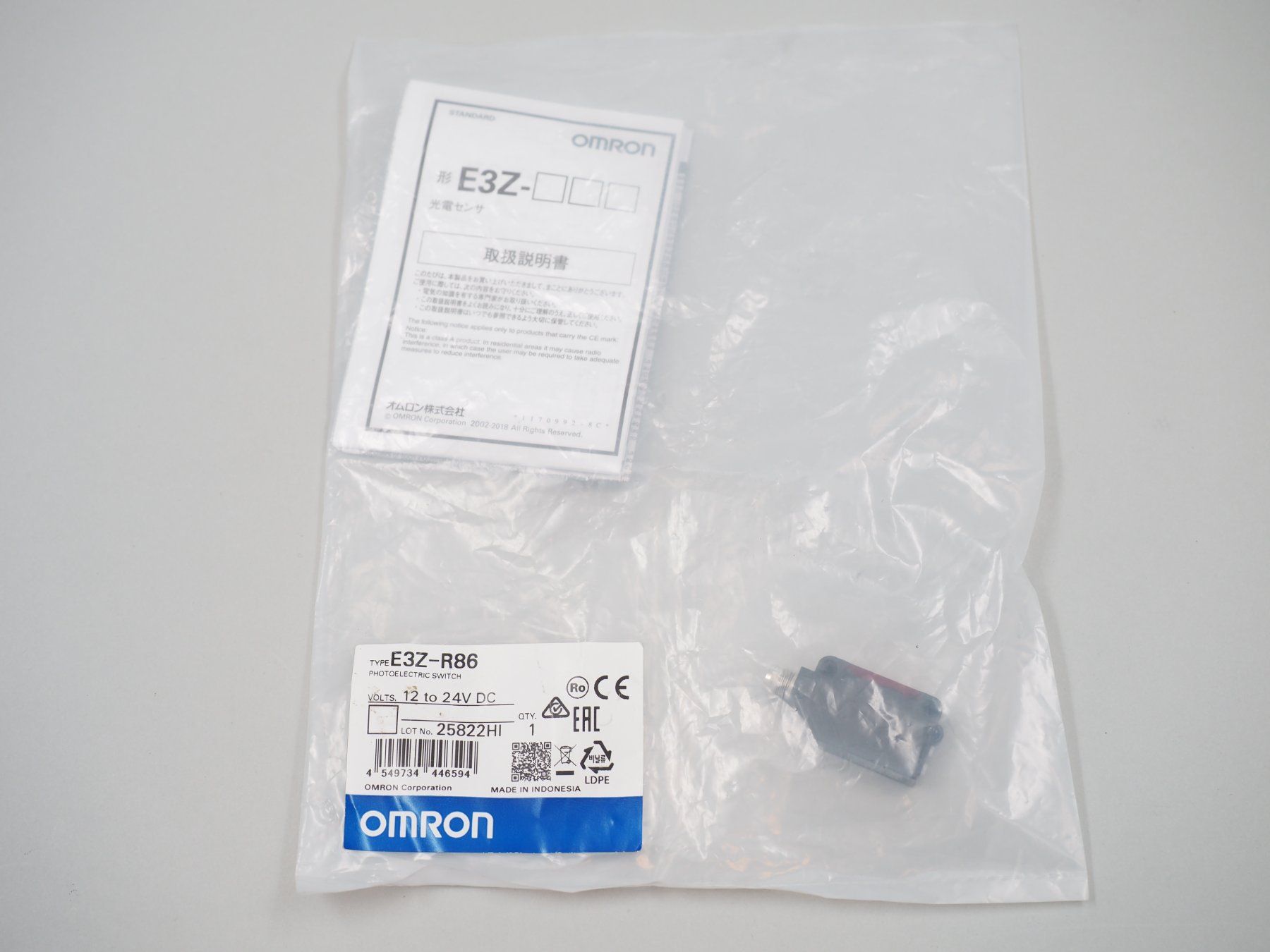 Omron Componenti elettronici: OMRON E3Z-R86 Universal-Sensor (19128) – Nuovo e nell'imballaggio originale da Zürich venduto da fundsachenverkauf 1