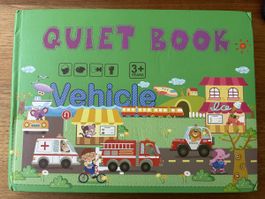 Lernbuch Quiet Book Fahrzeug Thema ab 3 Jahren