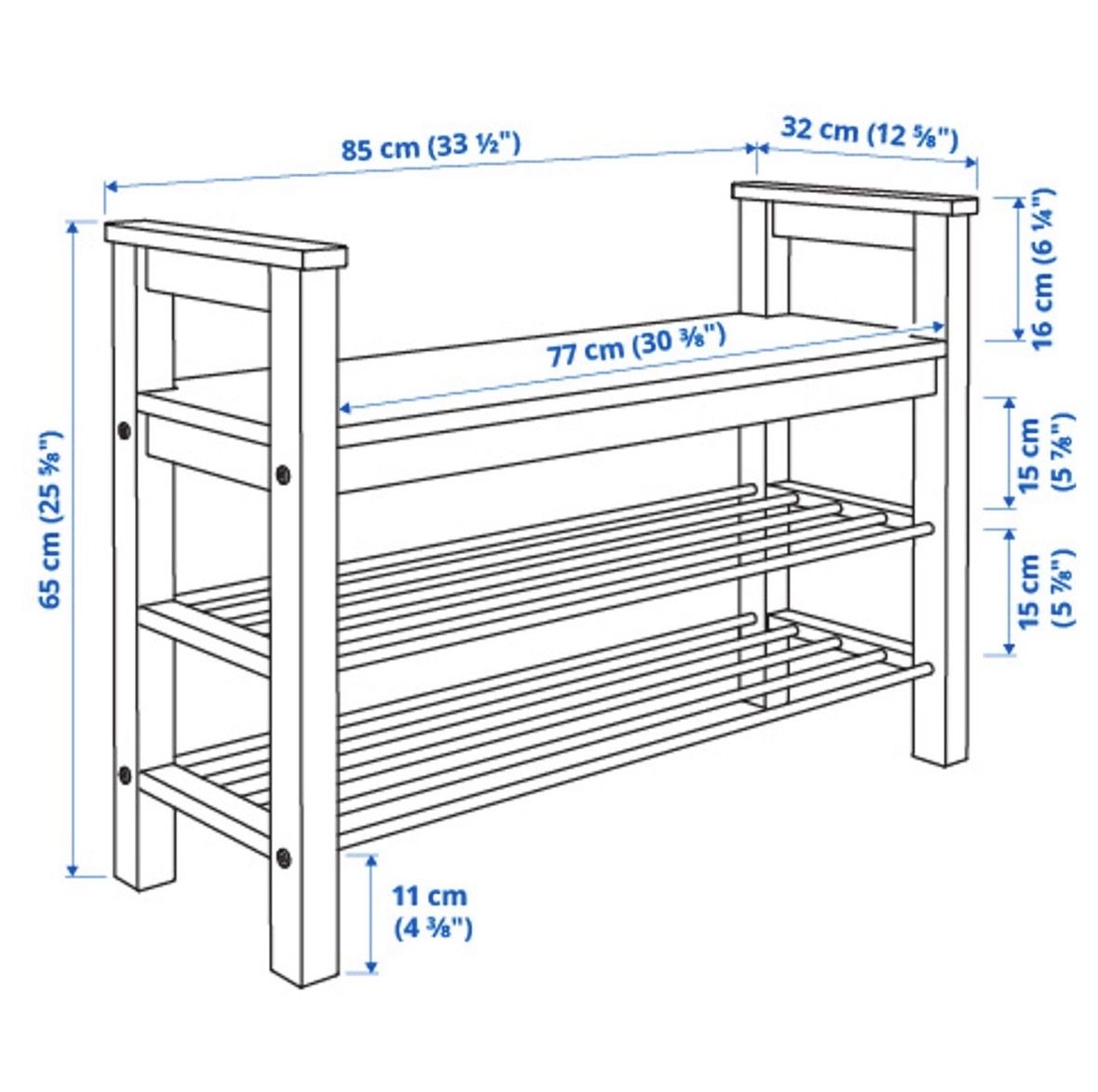 Ikea Garderobe: Hemnes Schuhablage – Gebraucht aus Wernetshausen von Laurita_lca 5