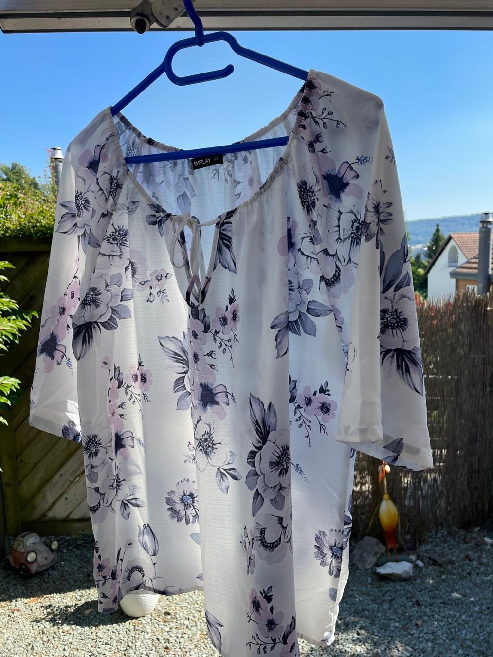 Camicette: luftige Sommerbluse Gr. 40/42 – Nuovo (secondo la descrizione) da Würenlingen venduto da Delfinli1 1