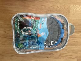 Vollgesichtsmaske Ocean Reef Aria QR+ Schnorcheln blau L/XL