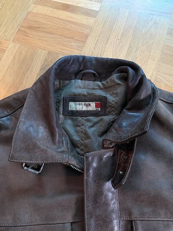 Giacche: Tiffosi Denim Lederjacke gr L – Usato da Bern venduto da Golem3 2