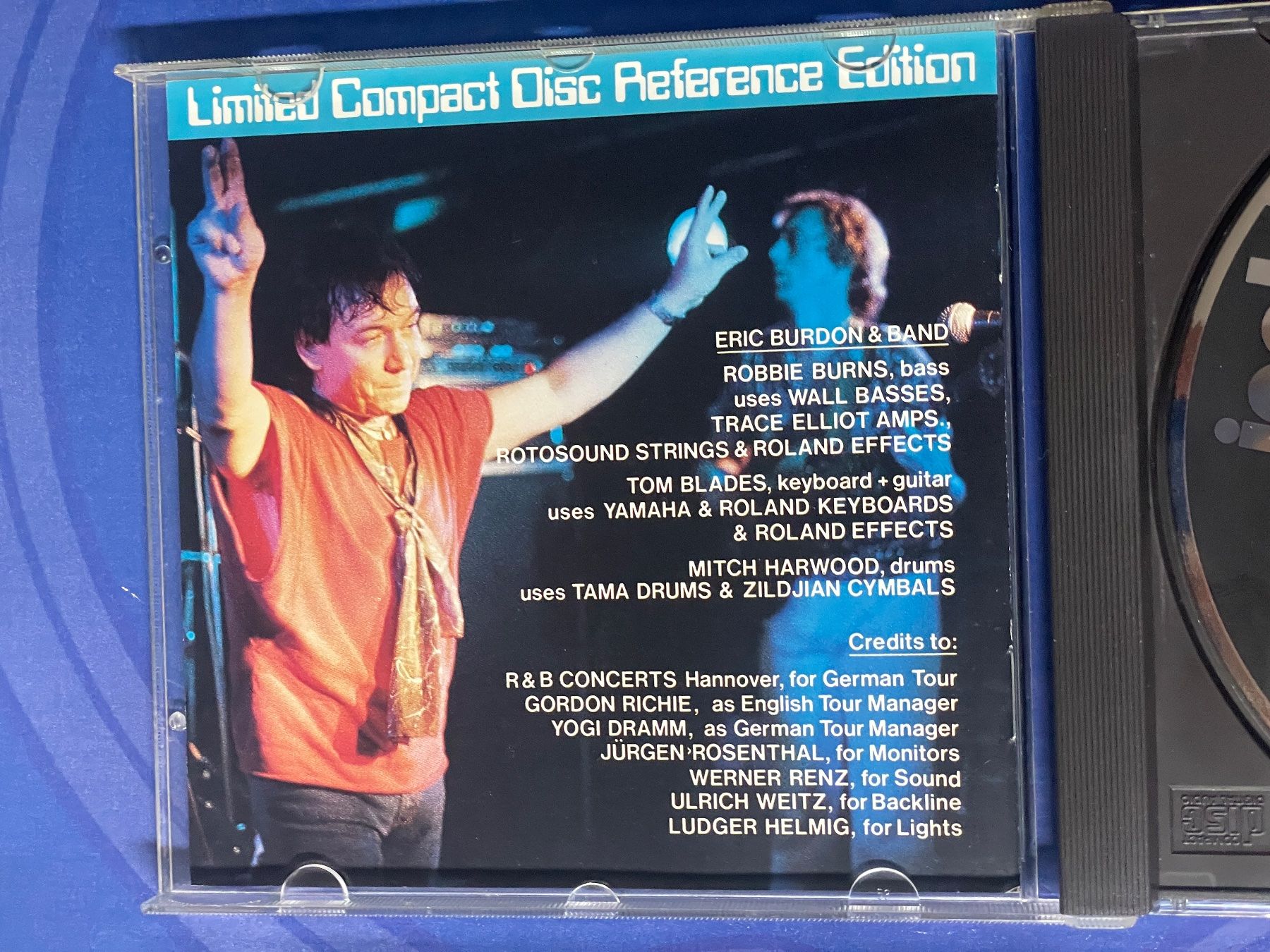CD: Eric Burdon & Band – Usato da Muri b. Bern venduto da AdidasCollector 2