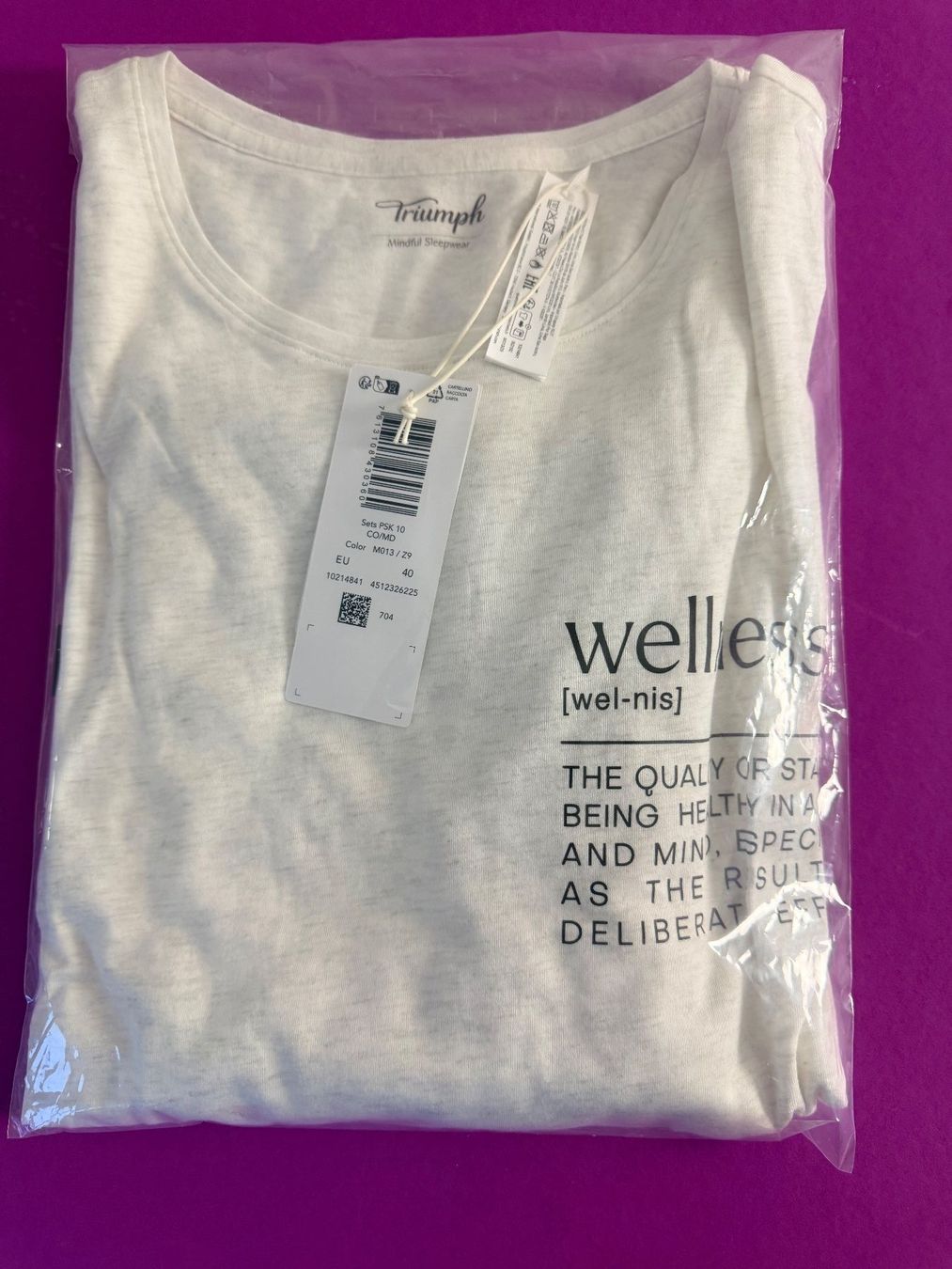 Triumph Negligees & Pyjamas: TRIUMPH, Pyjama-Set kurz, Grösse 40, Farbe Weiss – Neu und originalverpackt aus Rudolfstetten von gst_g7xl 7