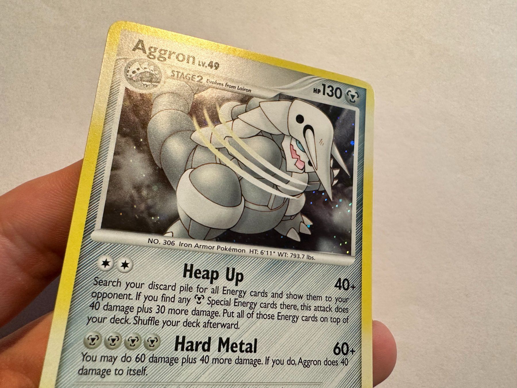 Pokémon Sammelbilder & Trading cards: Aggron holo D&P Mysterious Treasures EN – Gebraucht aus Hagendorn von Pokecollectorch 3
