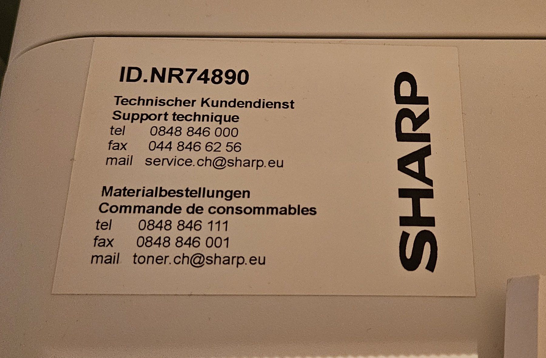Sharp Stampanti: Sharp Drucker BP-30C25, Jhrg. 2021 – Usato da Gebenstorf venduto da hui24 1