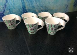 6 Villeroy Boch Espressotassen Geschirr Tassen New Wave