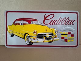 🚗 Plaque Métal Vintage - Cadillac 1949 – Style Rétro Chic
