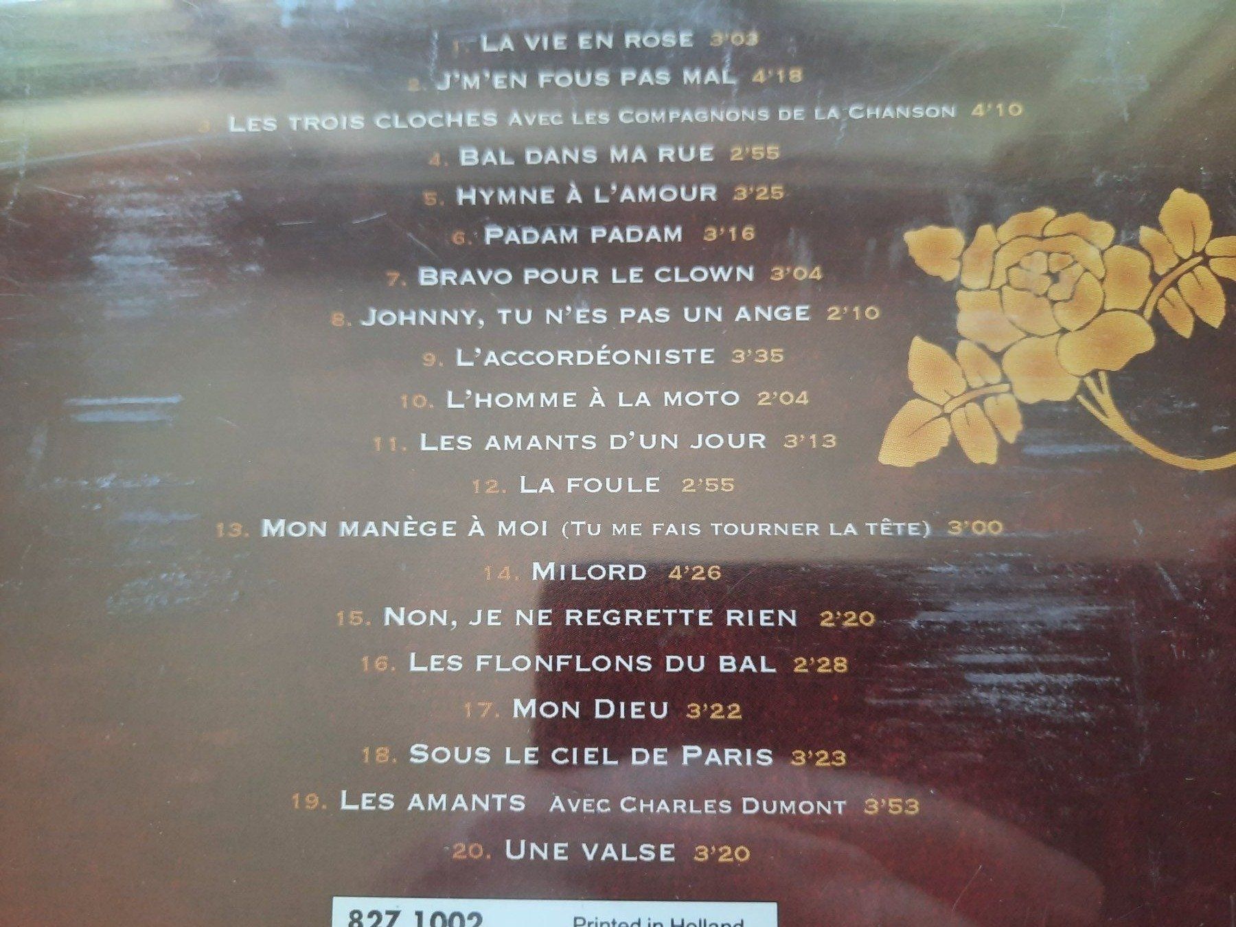 CD: Cd Edith Piaf - 30ème anniversaire  – Usato da Pully venduto da bro_n52j 2