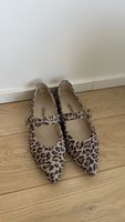 Paul Green Leopard Print Mary Janes, Size 5