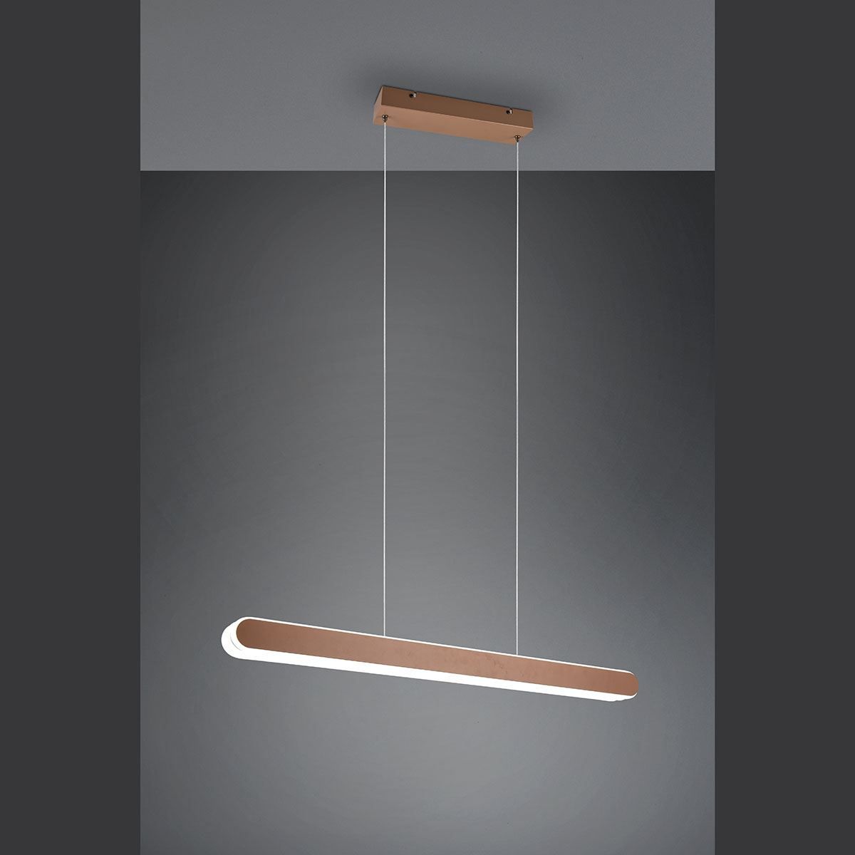 Lampadari & plafoniere: LED Pendelleuchte, Farbwechsler, Braun – Nuovo (secondo la descrizione) da Kreuzlingen venduto da Smart-Light 3