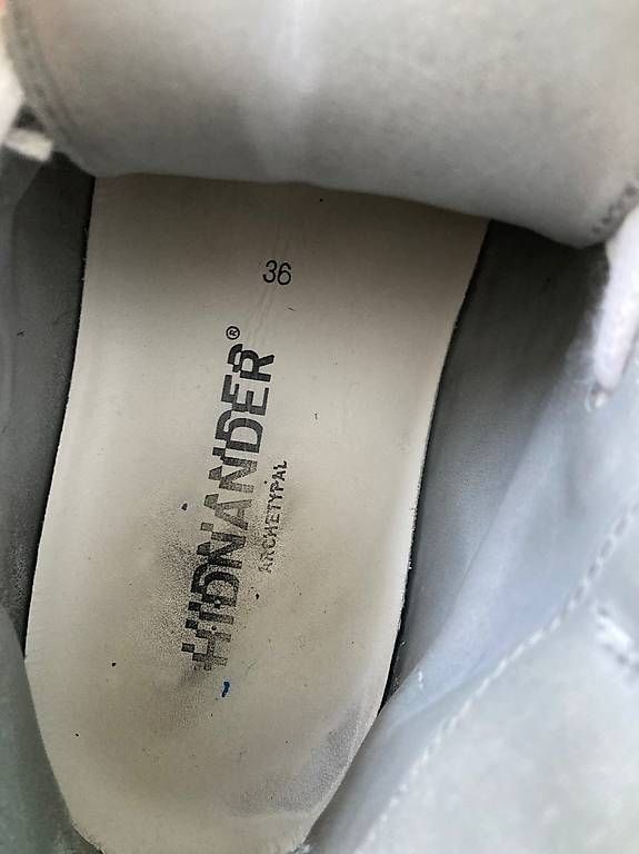 Scarpe da uomo: Hidnander Sneakers Gr. 36 Schuhe weiss – Usato da Zürich venduto da rundeshaus1 2