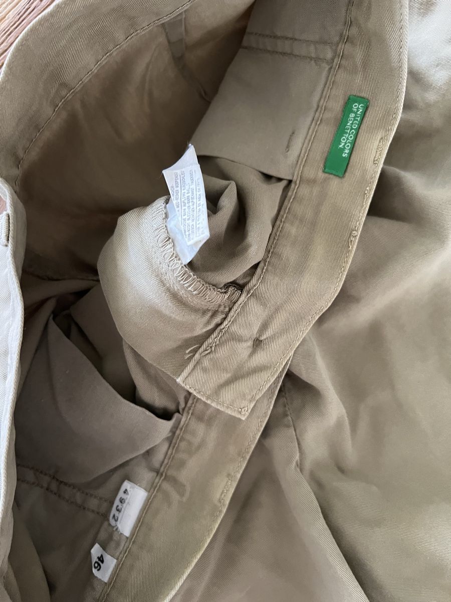 Benetton Pantaloni: Benetton Shorts helles oliv grün – Usato da Kiesen venduto da Patricia0104 2