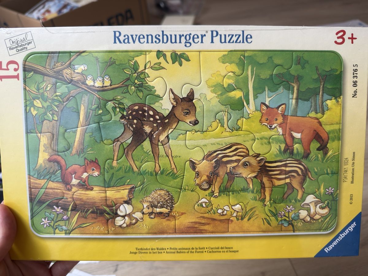 Ravensburger Puzzle: Ravensburger Puzzle Waldtiere 15 Teile NEU – Nuovo e nell'imballaggio originale da Sarmenstorf venduto da Nathaliie_21 1