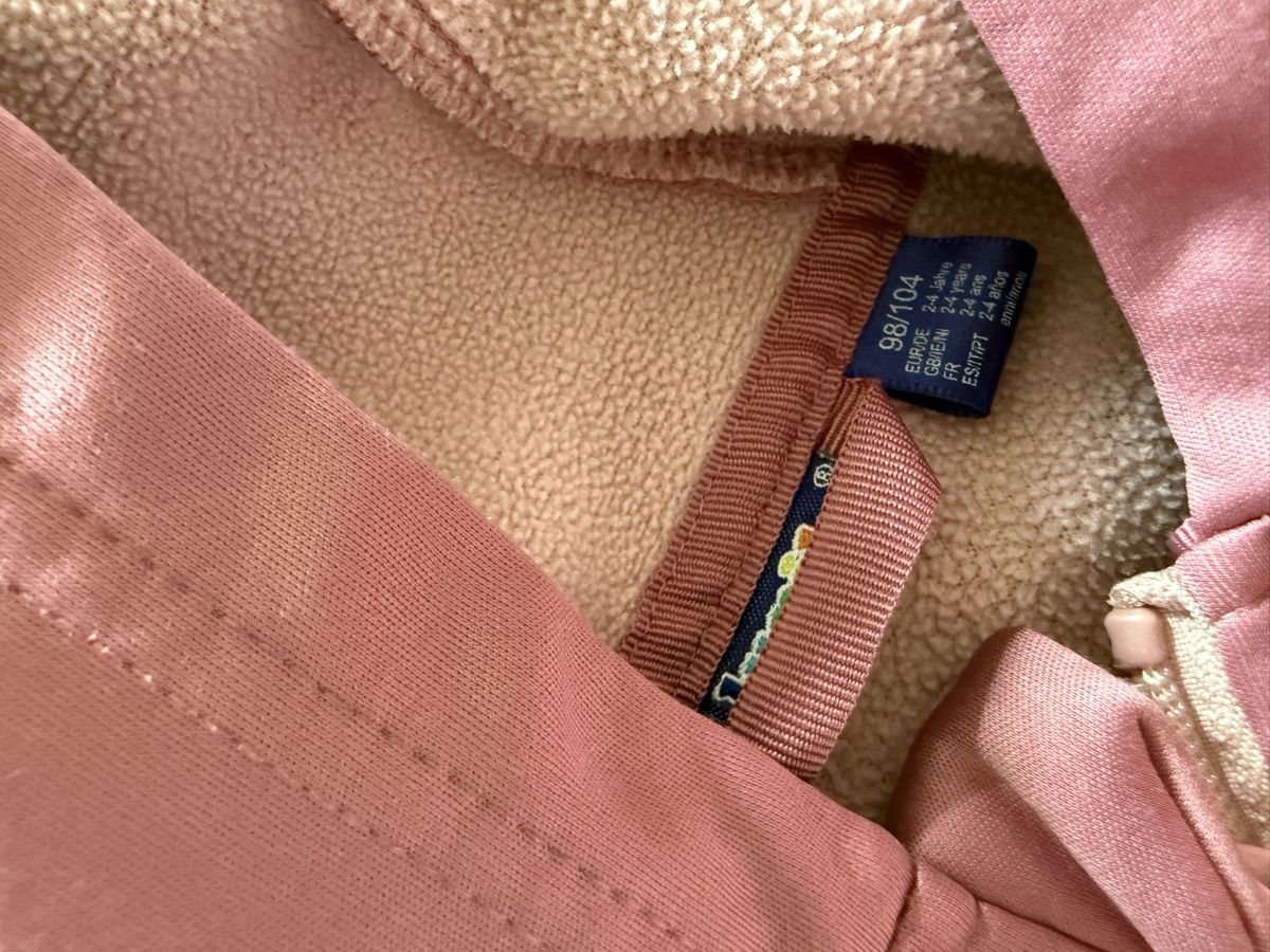 Lupilu Ensembles: Lupilu Softshell Overall rosa Grösse 98/104  – D'occasion à Strengelbach par schnaeusel 2