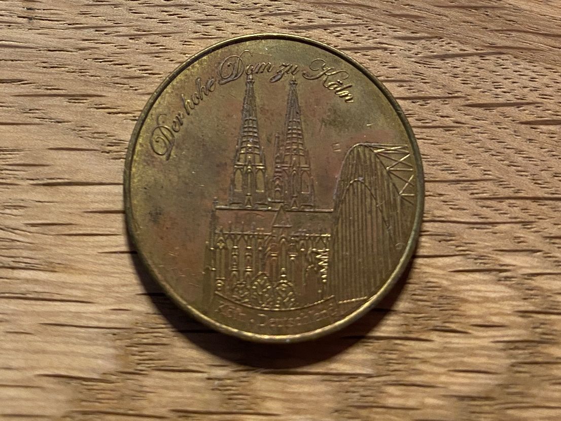 Medaillen: Kölner Dom Medaille – Gebraucht aus Vilters von Zwaergli13
