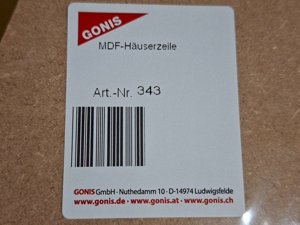 Gonis Kits de loisir créatif: Häuserzeile – Neuf avec emballage d'origine à Bretzwil par eri_2gck 1
