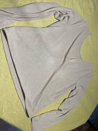 Maglione donna wrap scollo V morbido e caldo, taglia M