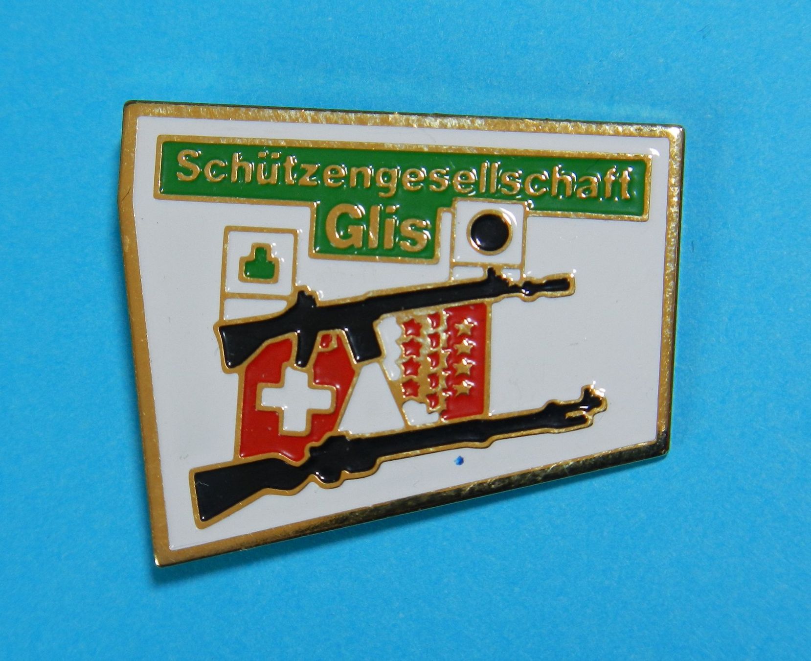 Supporti a parete: Walliser Pin * Schützengesellschaft Glis – Usato da Glis venduto da Brittarhone