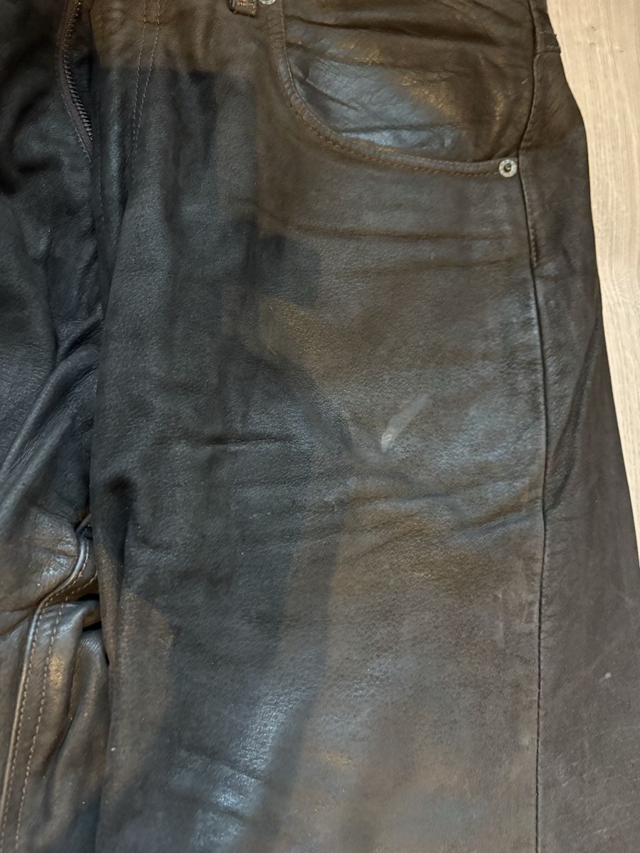 Pantaloni: HOSE LEDER büffel nubuk – Usato da Herzogenbuchsee venduto da warrior77 4