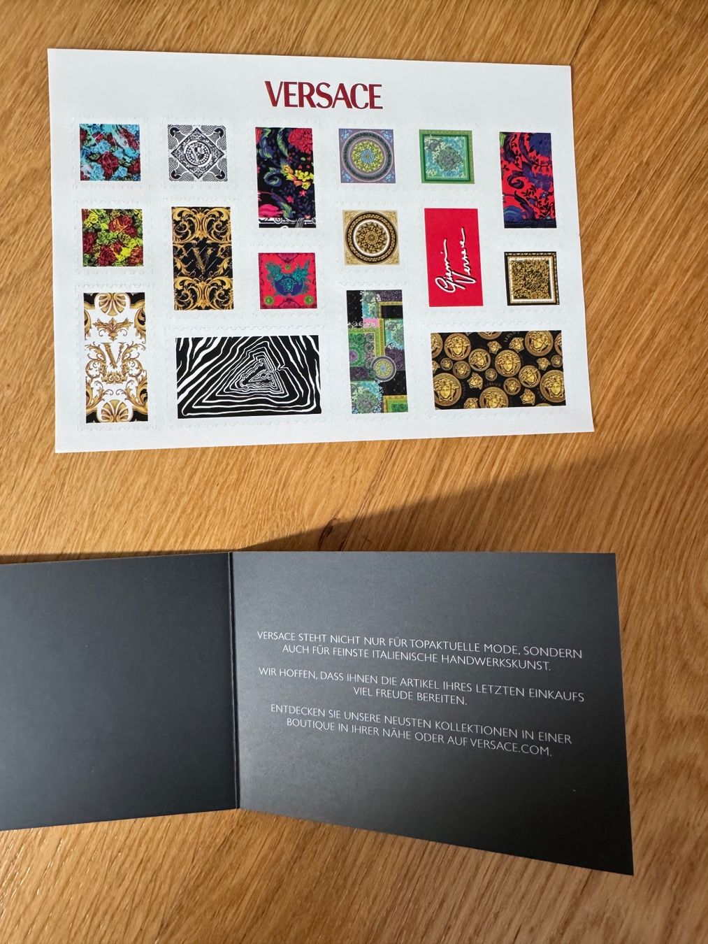 Kit bricolage: Versace Set - Boxen, Sticker, Couverts, Seidenpapier – Usato da Salmsach venduto da bubu61 1