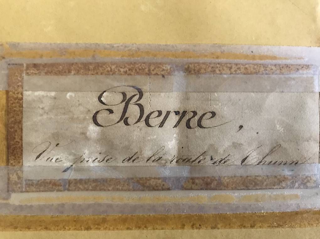 Foto & Immagini: Bild "Bern" - Goldrahmen – Usato da Solothurn venduto da JudithH02 1