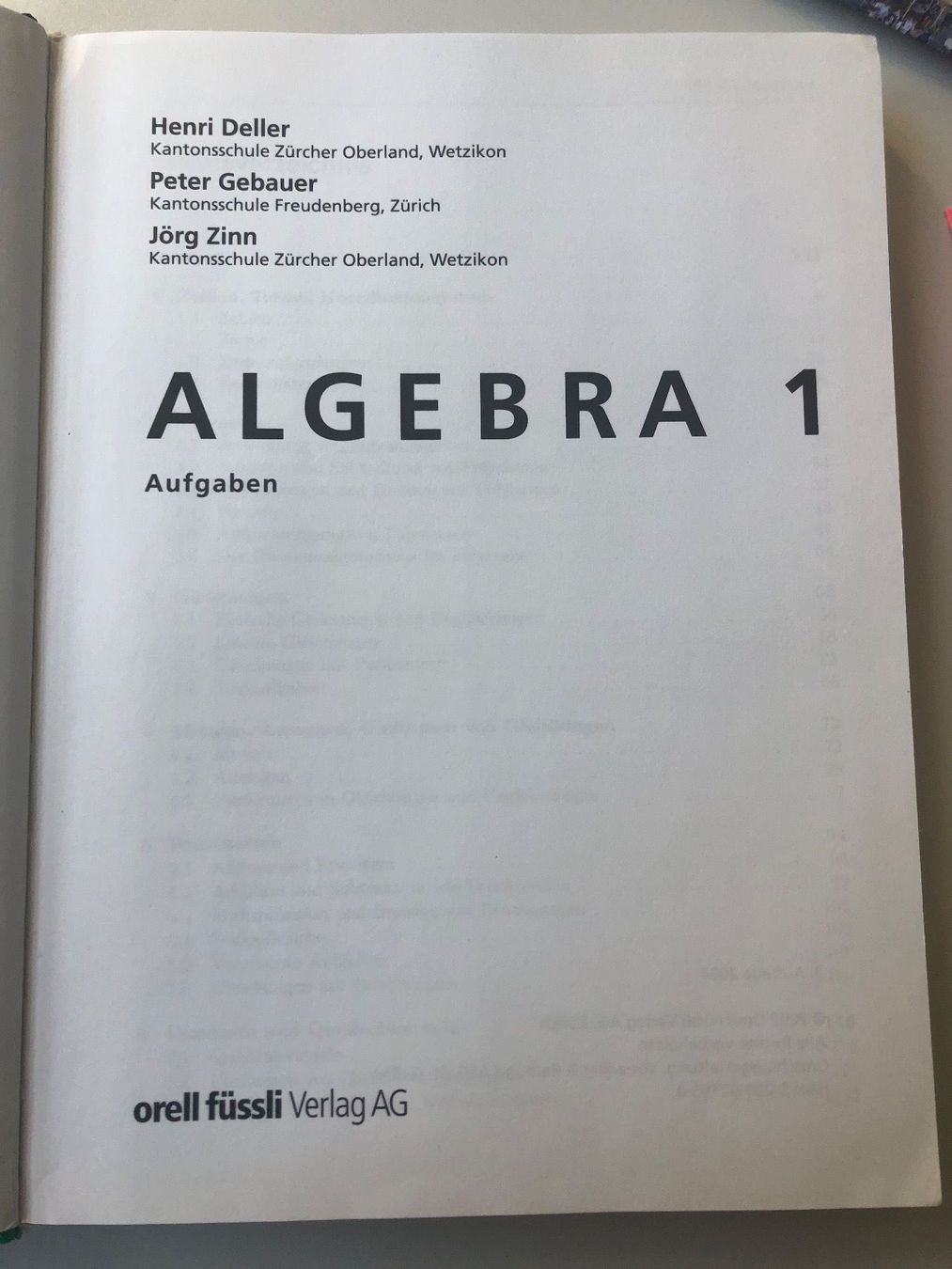 Libri: Algebra Buch – Usato da Arch venduto da Dendu01 1