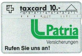 Taxcard 109E_31962 (K-91/84A) Patria deutsch