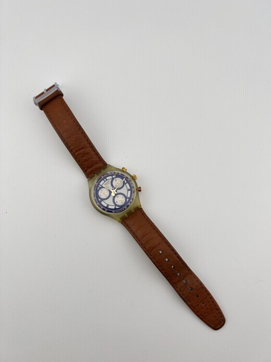 Swatch Orologi: Swatch chronographe SCN107 honneytree 1992 – Usato da Biel/Bienne venduto da Olin.ka 1