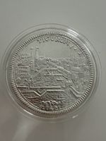 Gedenkmuenze Zuerich 2. Juxtausend Jahre 1986 Silber 999
