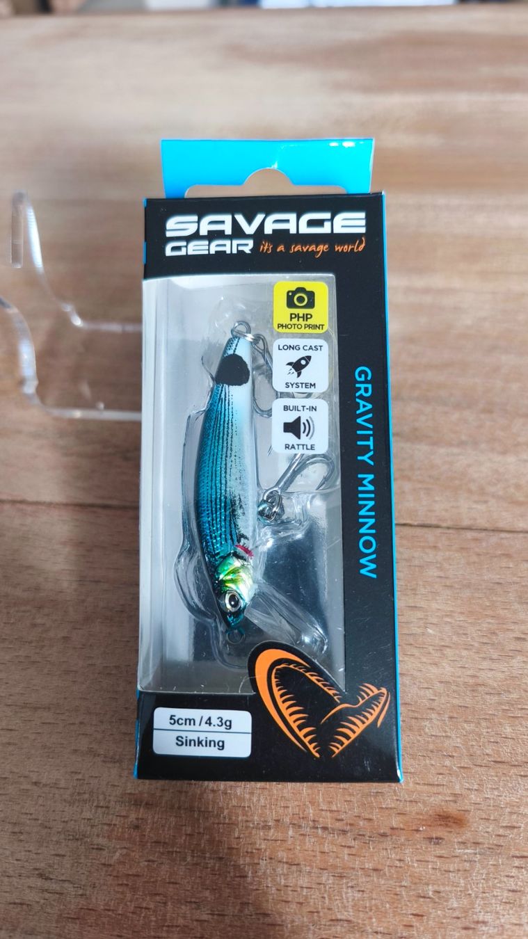 Savage Gear Esche: Savage Gear Gravity Minnow 50 S – Nuovo e nell'imballaggio originale da Sarnen venduto da sebalant 3
