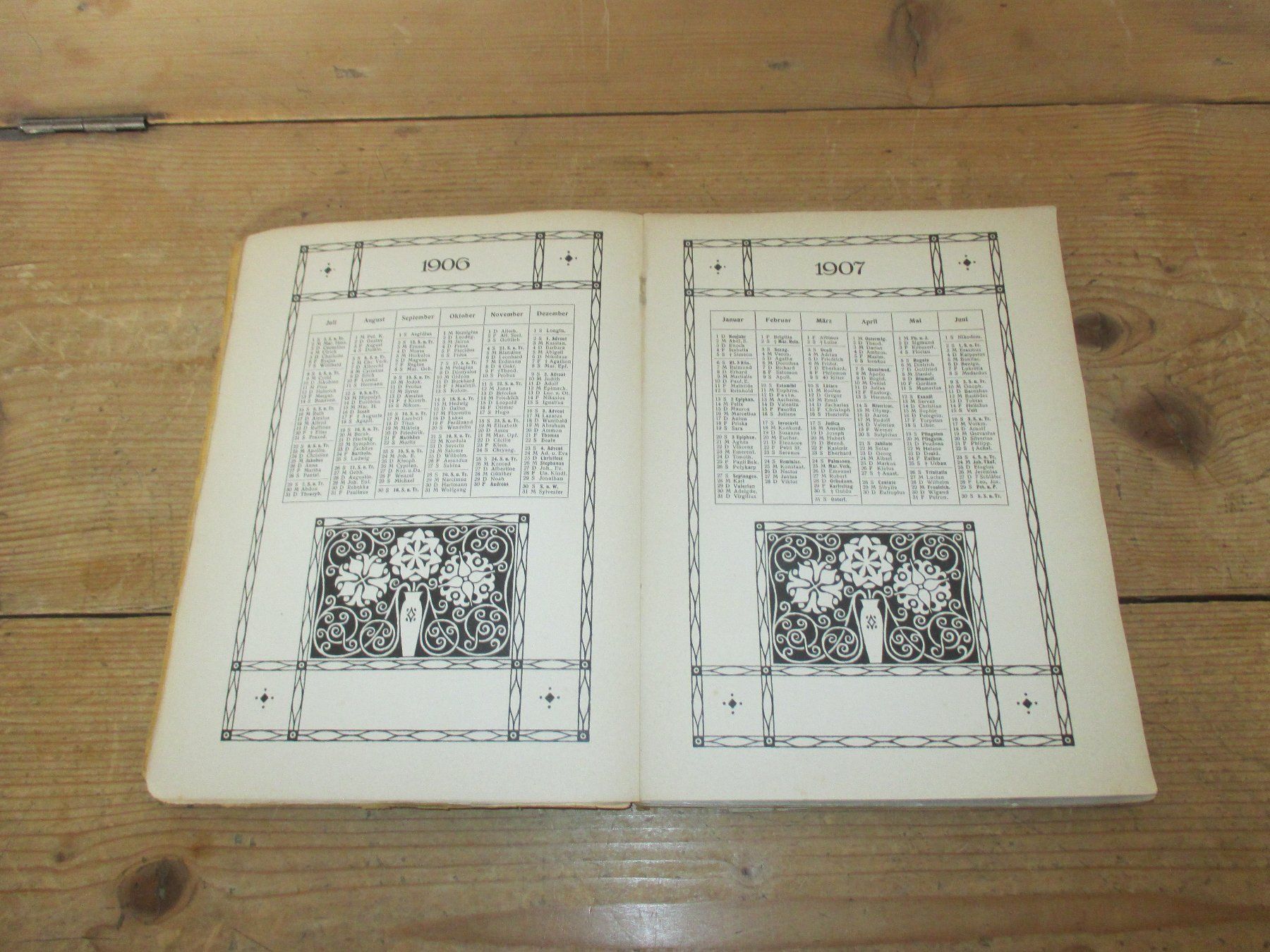 Libri: Rembrandt Almanach 1906/07 – Difettoso da Flims - Dorf venduto da Stagediver 4