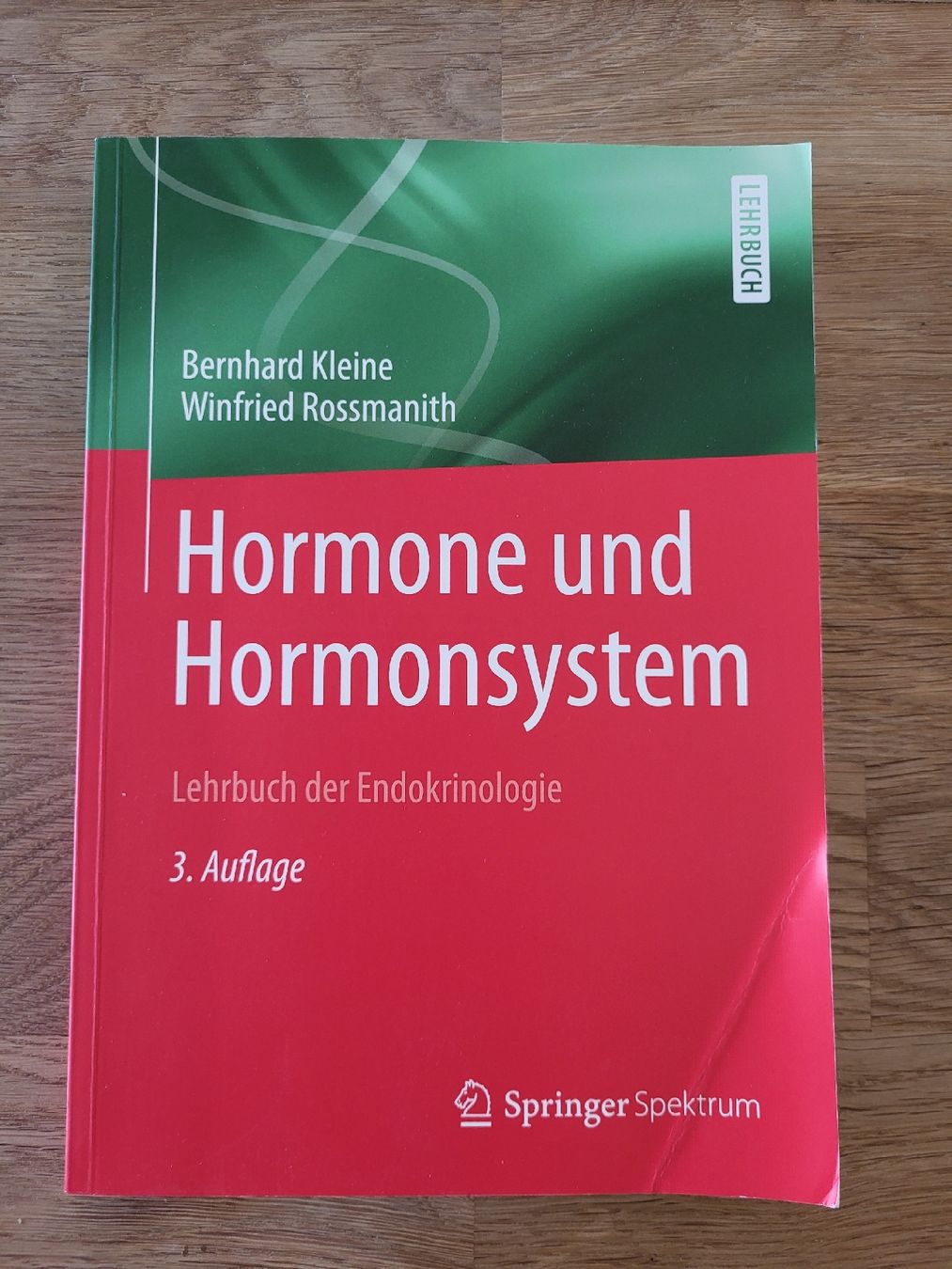 Libri: Hormone und Hormonsystem, Lehrbuch Endokrinologie – Usato da Amriswil venduto da noe_z7wn
