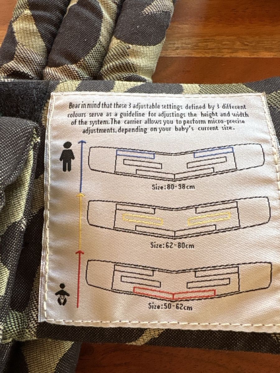 Marsupi portabebè: Isara Quick Babytrage Halfbuckle  – Nuovo e nell'imballaggio originale da Biberstein venduto da Chalettiger 3