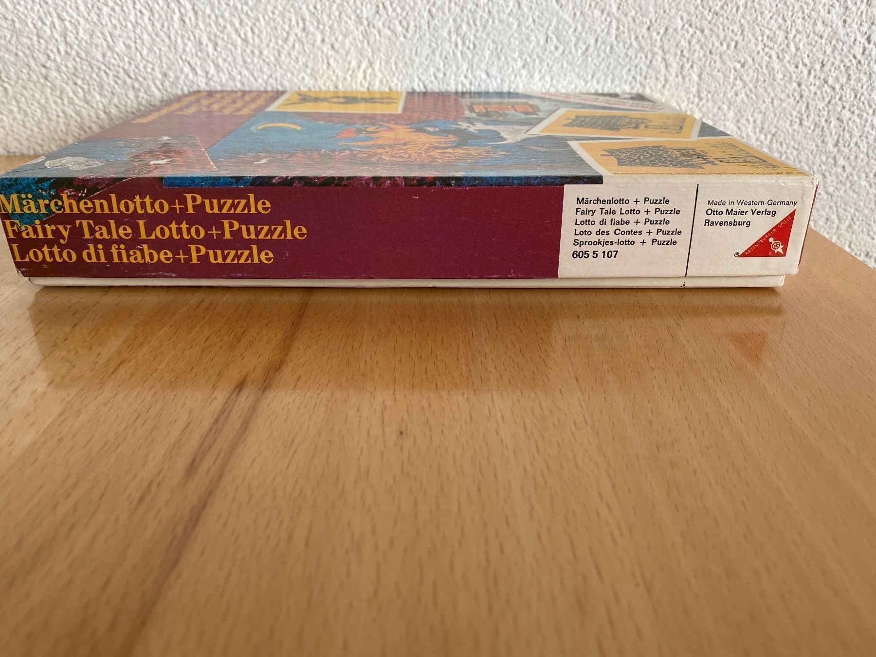 Ravensburger Jeux: Märchenlotto + Puzzle Ravensburger 1972 – D'occasion à Schwarzenburg par Michellu 1