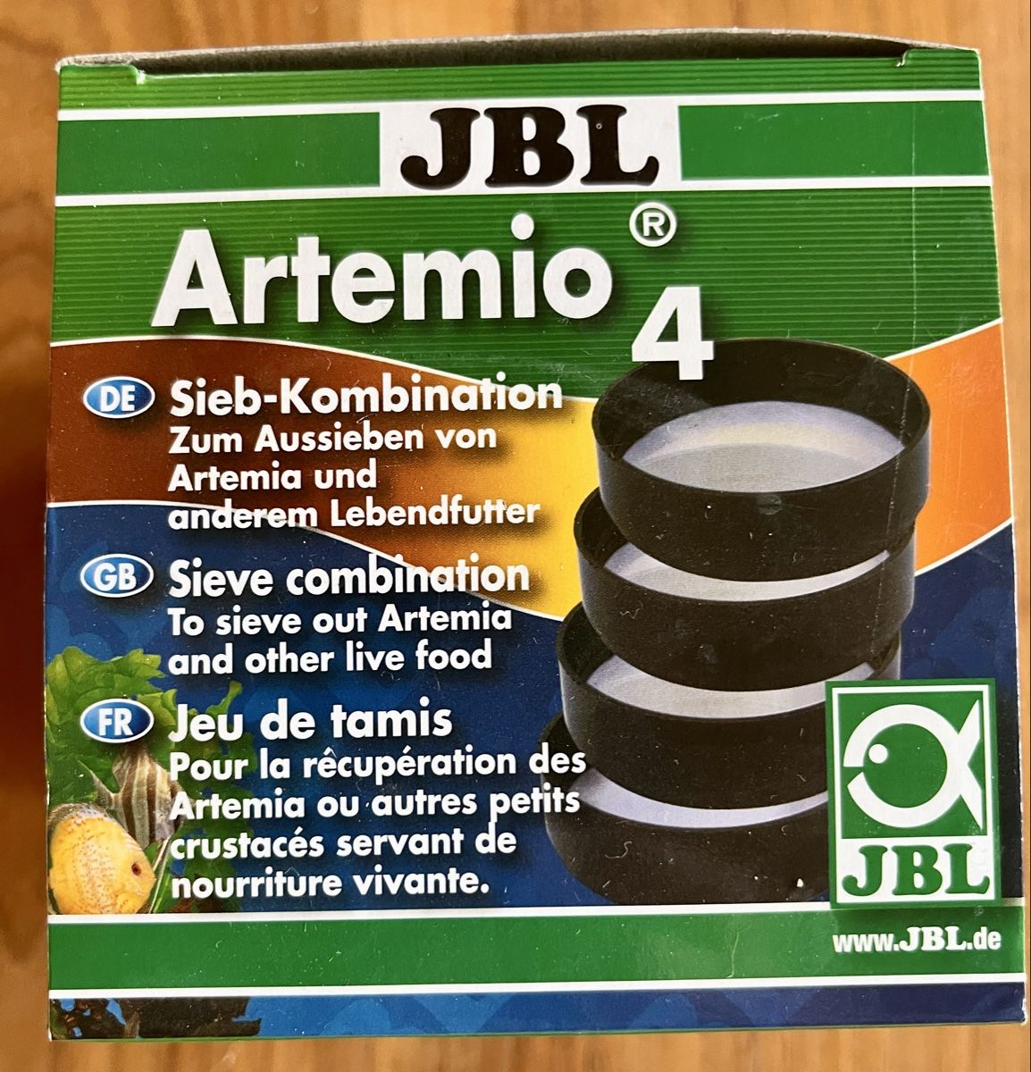Mangimi: JBL Artemio 4 Sieb-Kombination für Lebendfutter – Nuovo e nell'imballaggio originale da Flond venduto da DanielaP01