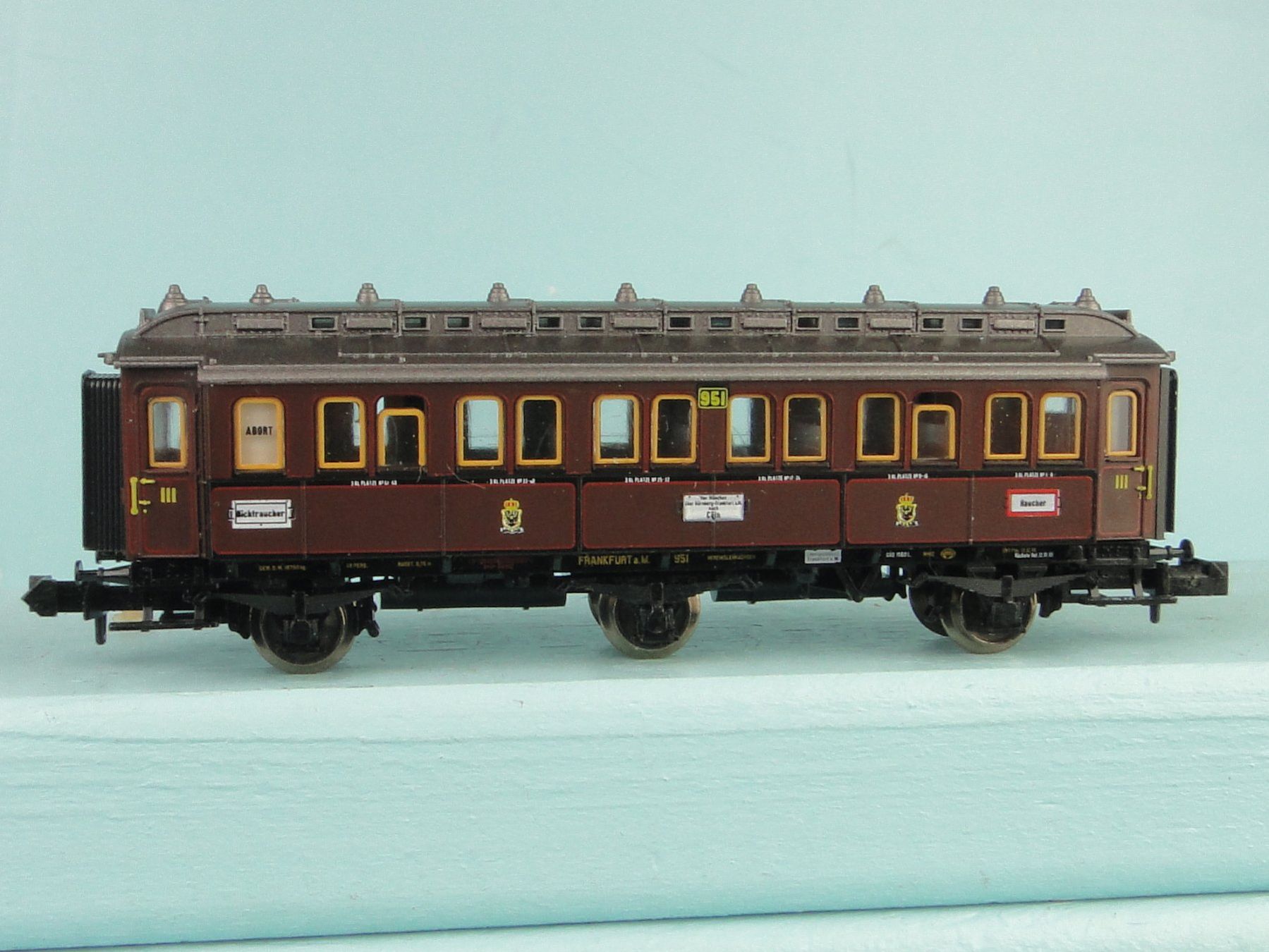 Trix Modellini di ferrovie: Minitrix 51 3166 00 DRG 3 Klasse – Usato da Bülach venduto da Albitrain 1