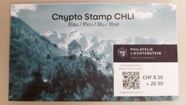FL Crypto Stamp CHLI BLAU, original verpackt, **
