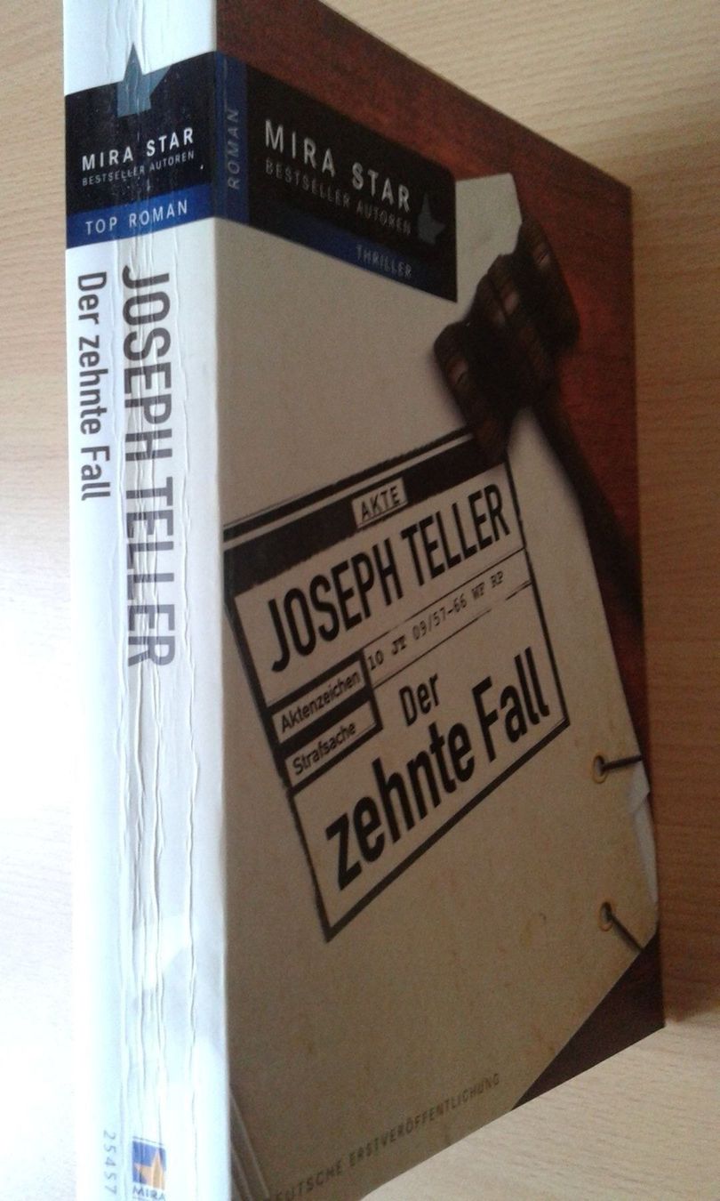 Bücher: Joseph Teller Der zehnte Fall – Gebraucht aus Basel von Alacant 1