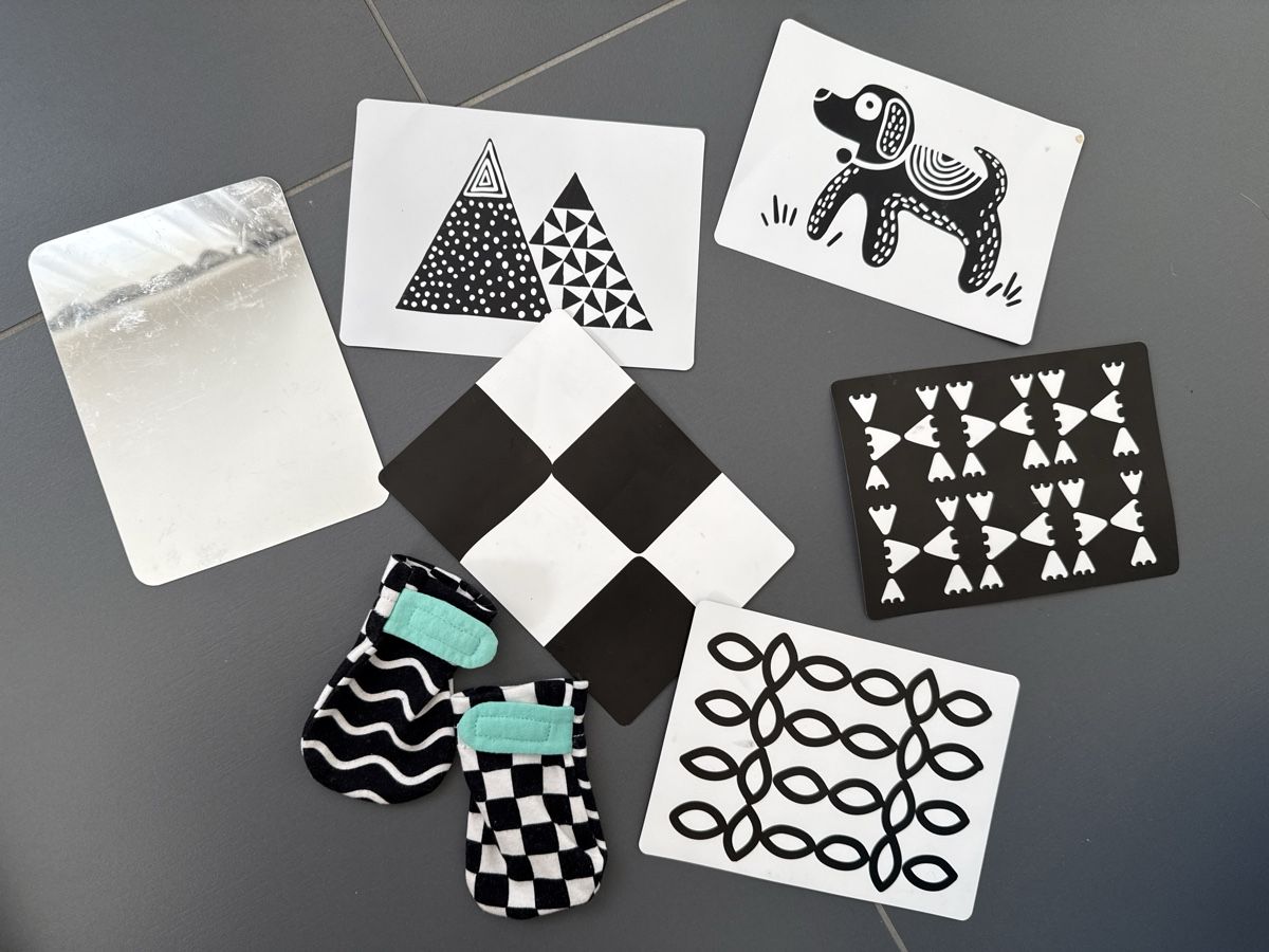 Giochi: Cartes noir et blanc dès naissance – Usato da Saulcy venduto da lanah31