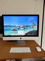 Apple iMac 27" Retina 5K, 16 GB, 512 GB SSD, Keyboard & Maus
