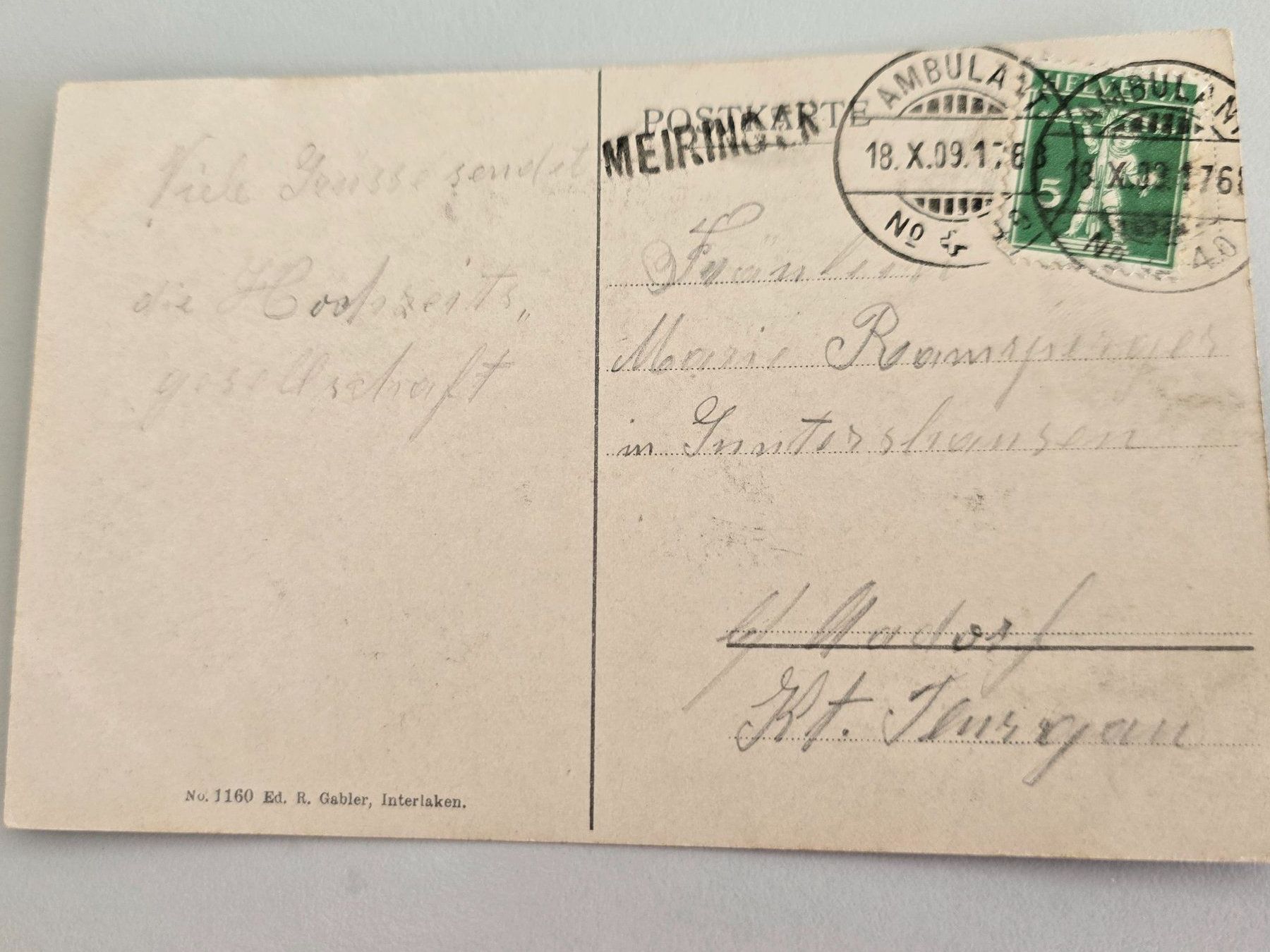 Cartoline postali: Historische Postkarte – Usato da Wil SG venduto da schnups13 1