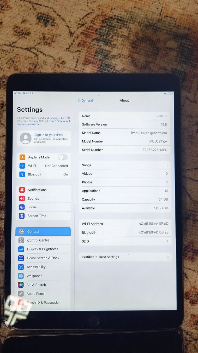 Apple Tablettes PC: iPad A2152 – Défectueux à Wagen par huki30 1