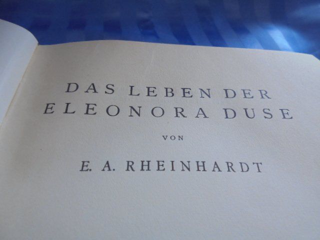 Libri: Das Leben der Eleonore Duse – Usato da Hinwil venduto da Glasperlen 5