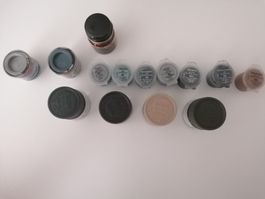 Lot de 16 pots de peinture acrylique pour maquettes
